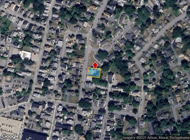  39 Cedar St, Taunton, MA Parcel Map