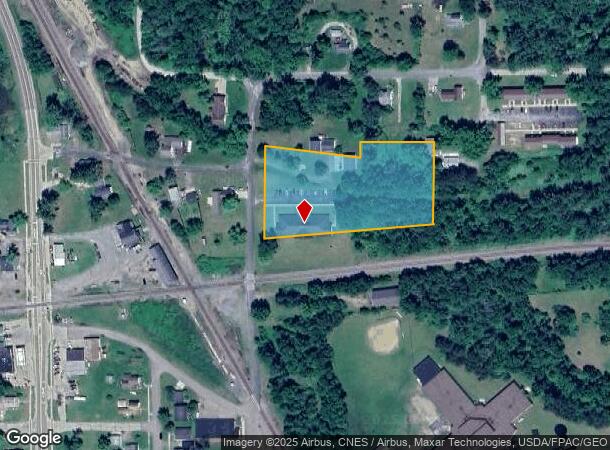  401 N Main St, Merrillan, WI Parcel Map