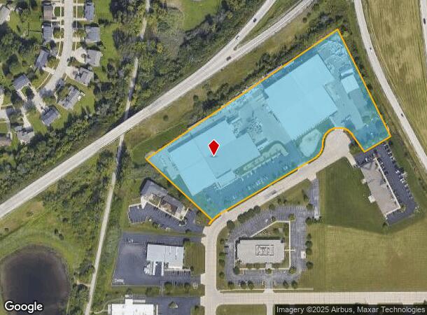  1212 Enterprise Dr, De Pere, WI Parcel Map