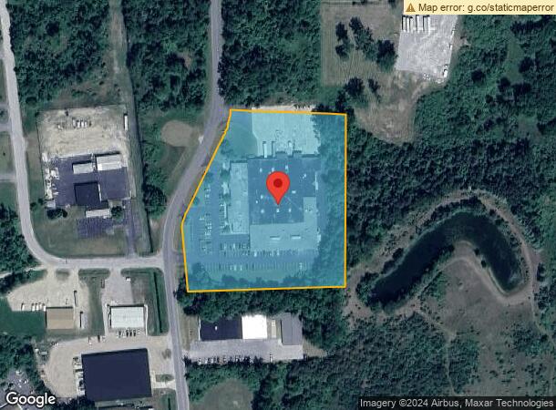  650 Industrial Dr, Gladwin, MI Parcel Map