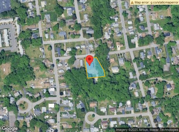  33 Homer Ave, Chicopee, MA Parcel Map