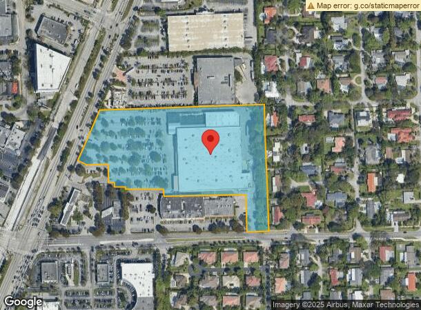  13501 S Dixie Hwy, Pinecrest, FL Parcel Map