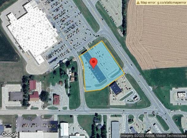  1524 W Springfield Rd, Taylorville, IL Parcel Map