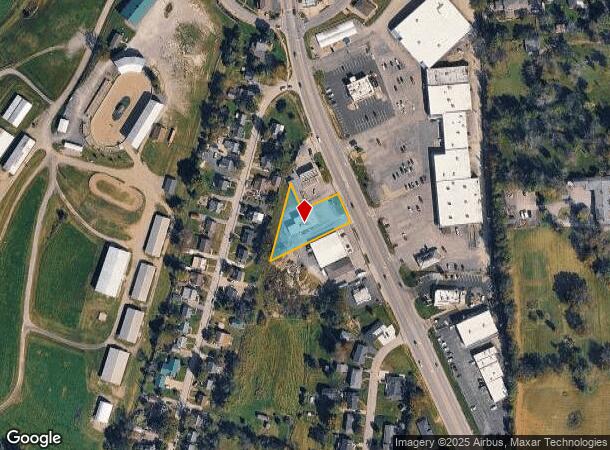 628 S College St, Harrodsburg, KY Parcel Map