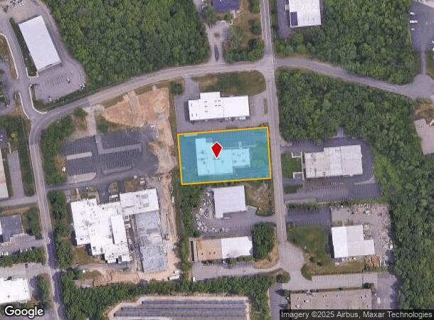 11 Larsen Way, Attleboro Falls, MA Parcel Map