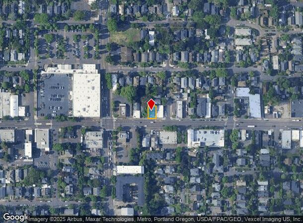 3945 Se Hawthorne Blvd, Portland, OR Parcel Map