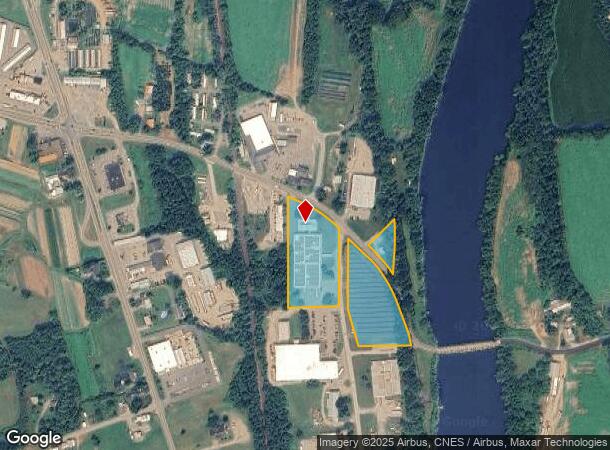 241 Waits River Rd, Bradford, VT Parcel Map