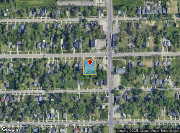  117 W Flint Park Blvd, Flint, MI Parcel Map