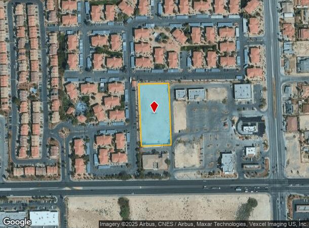  3130 W Cheyenne Ave, North Las Vegas, NV Parcel Map