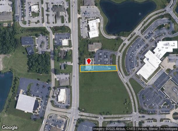 10215 Dupont Circle Dr W, Fort Wayne, IN Parcel Map