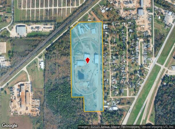  1728 Highway 90, Crosby, TX Parcel Map