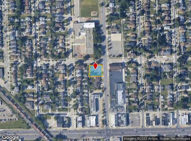  7345 Chase Rd, Dearborn, MI Parcel Map