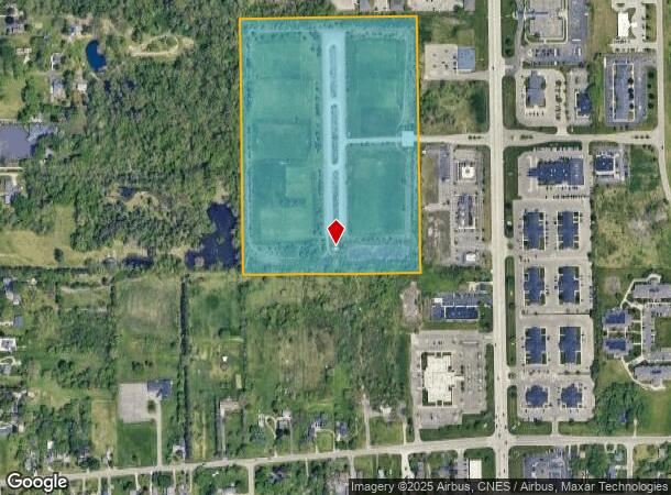 S Linden Rd, Flint, MI Parcel Map