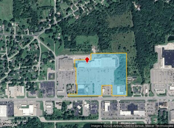 1351 E M 21, Owosso, MI Parcel Map