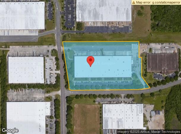  8291 Forshee Dr, Jacksonville, FL Parcel Map