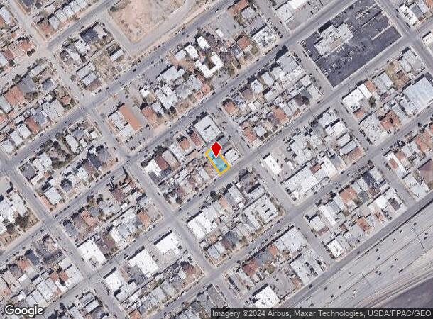  1419 E Yandell Dr, El Paso, TX Parcel Map