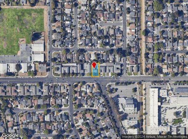  3361 Monroe St, Santa Clara, CA Parcel Map