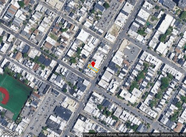  6009 Bergenline Ave, West New York, NJ Parcel Map