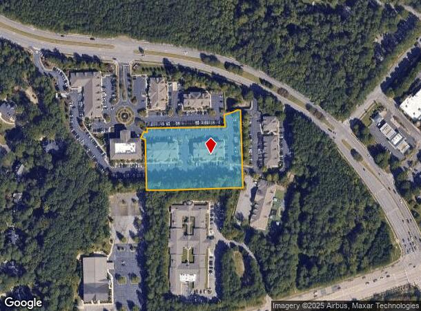 135 Parkway Office Ct, Cary, NC Parcel Map