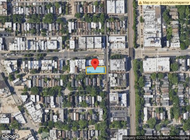  1833 W Irving Park Rd, Chicago, IL Parcel Map