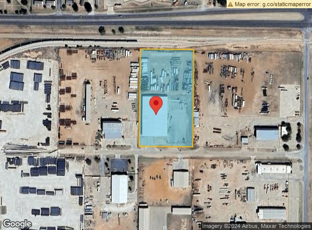  105 Industrial Dr, Levelland, TX Parcel Map