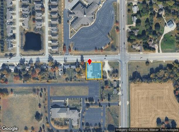1599 Township Line Rd, Plainfield, IN Parcel Map