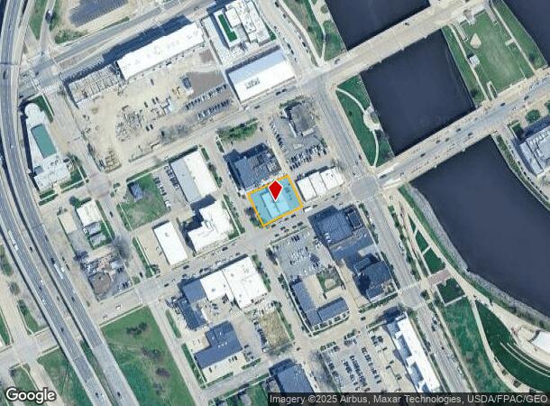 120 3Rd Ave Sw, Cedar Rapids, IA Parcel Map