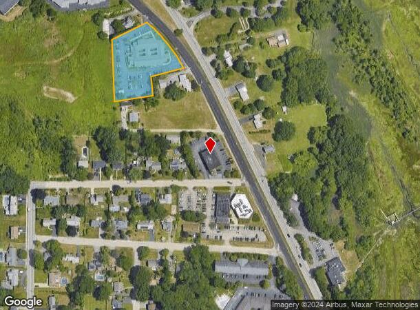  1445 Wampanoag Trl, Riverside, RI Parcel Map