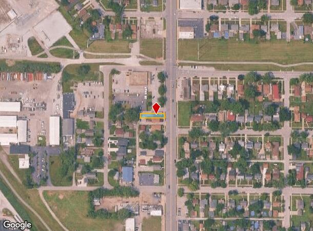  8520 Kennedy Ave, Highland, IN Parcel Map