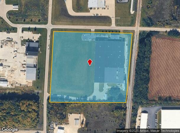 825 Rail Way, West Bend, WI Parcel Map