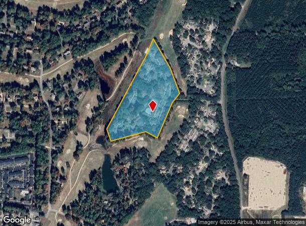 2140 Pine Tree Ln, Rocky Mount, NC Parcel Map
