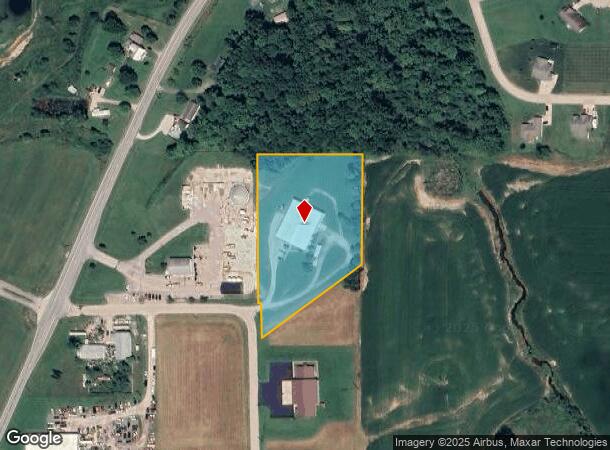 100 W Quality Ln, Versailles, IN Parcel Map