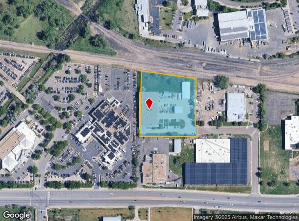 6101 Ben Pl, Boulder, CO Parcel Map