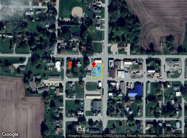 103 S Main St, Laurel, IA Parcel Map