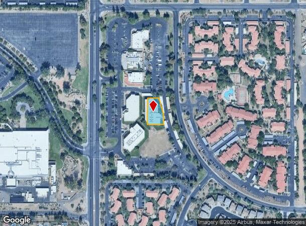  1347 N Alma School Rd, Chandler, AZ Parcel Map