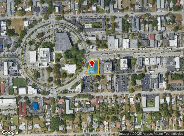  2514 Hollywood Blvd, Hollywood, FL Parcel Map