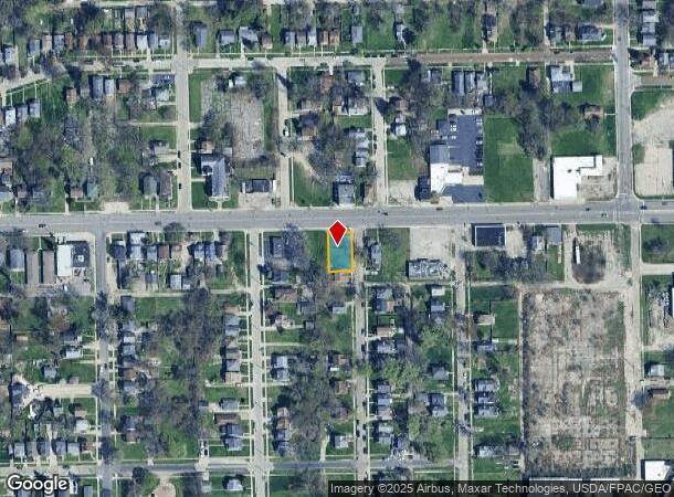  1629 W Bancroft St, Toledo, OH Parcel Map