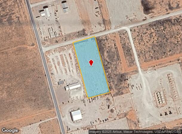  1210 Community Ln, Midland, TX Parcel Map