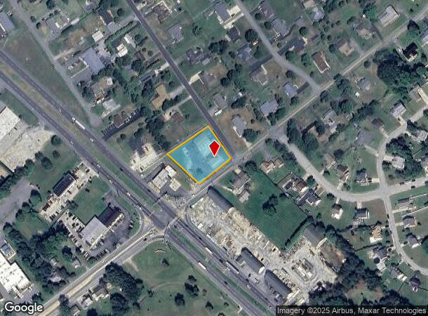 5921 W Denneys Rd, Dover, DE Parcel Map