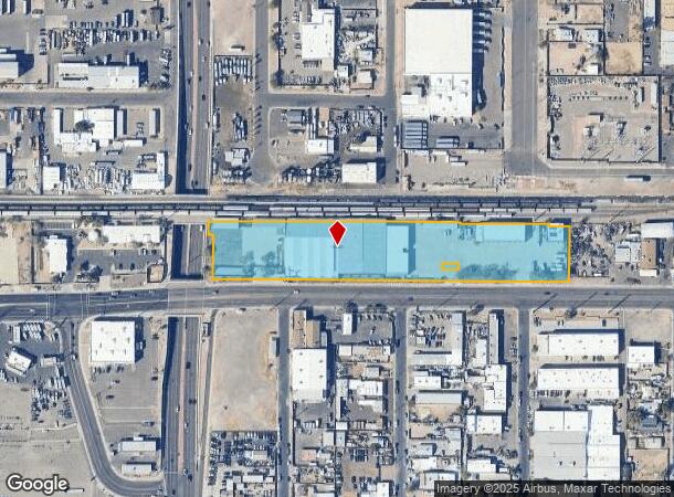  254 W Broadway Rd, Mesa, AZ Parcel Map