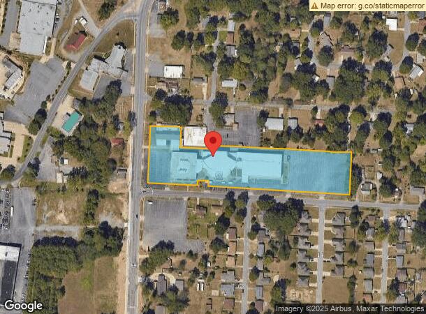  5615 Geyer Springs Rd, Little Rock, AR Parcel Map