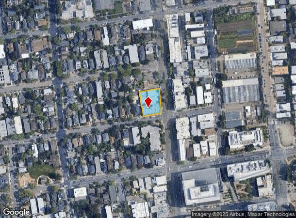  2083 Delaware St, Berkeley, CA Parcel Map