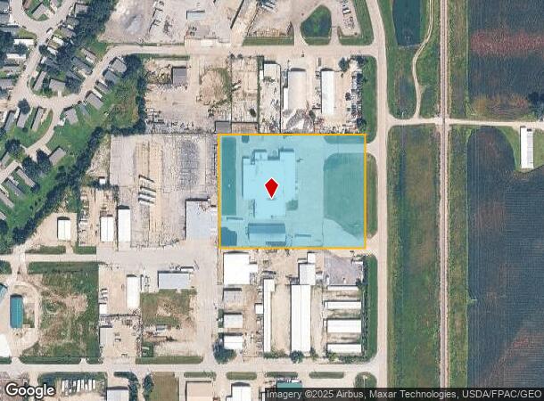 3302 Harlan Lewis Rd, Bellevue, NE Parcel Map