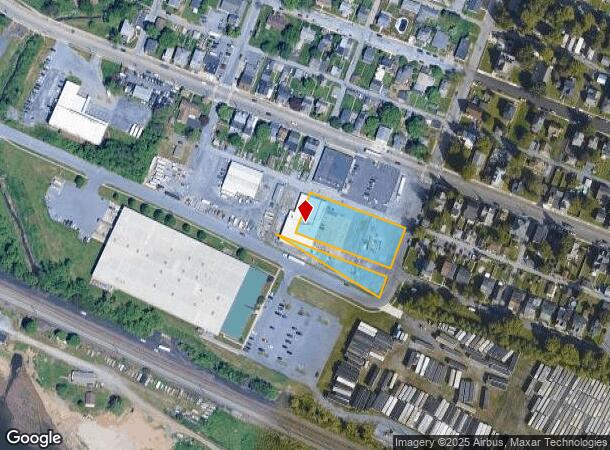 427 Martin St, Highspire, PA Parcel Map