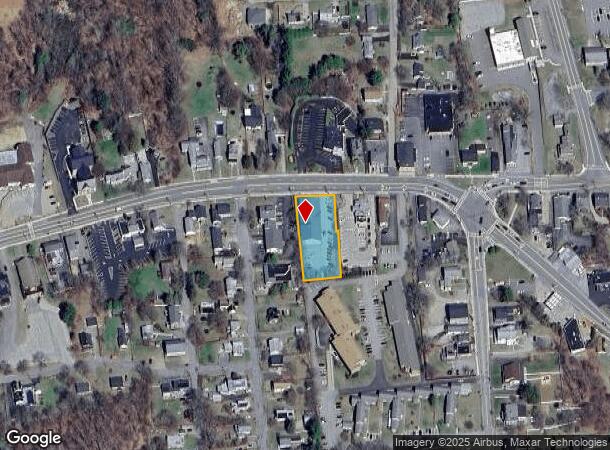  1093 Main St, Leicester, MA Parcel Map
