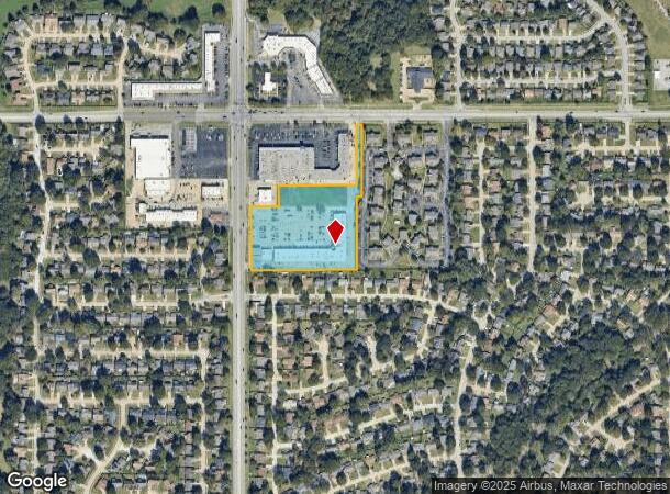 1001 S Aspen Ave W, Broken Arrow, OK Parcel Map