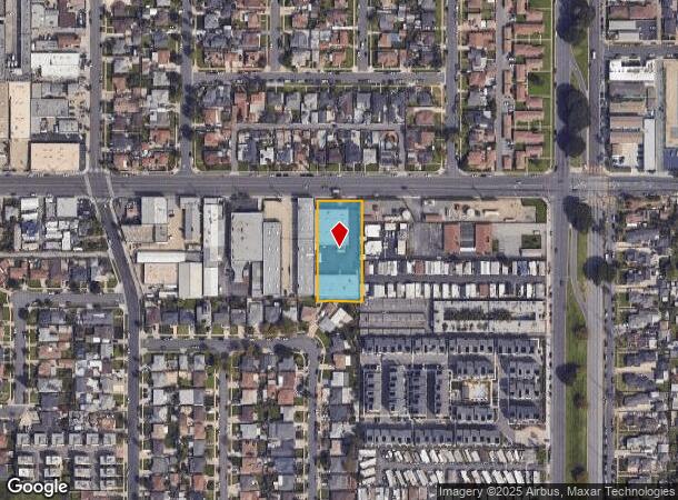 1100 W 135Th St, Gardena, CA Parcel Map