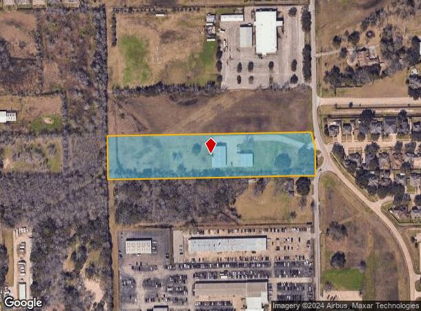  2528 Hatfield Rd, Pearland, TX Parcel Map