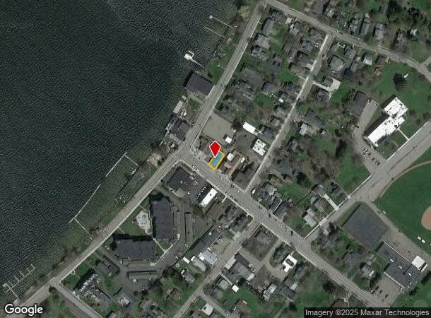  6 Main St, Bemus Point, NY Parcel Map