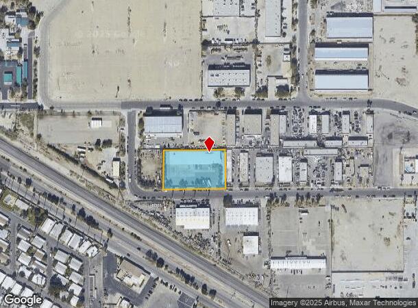 81500 Industrial Pl, Indio, CA Parcel Map